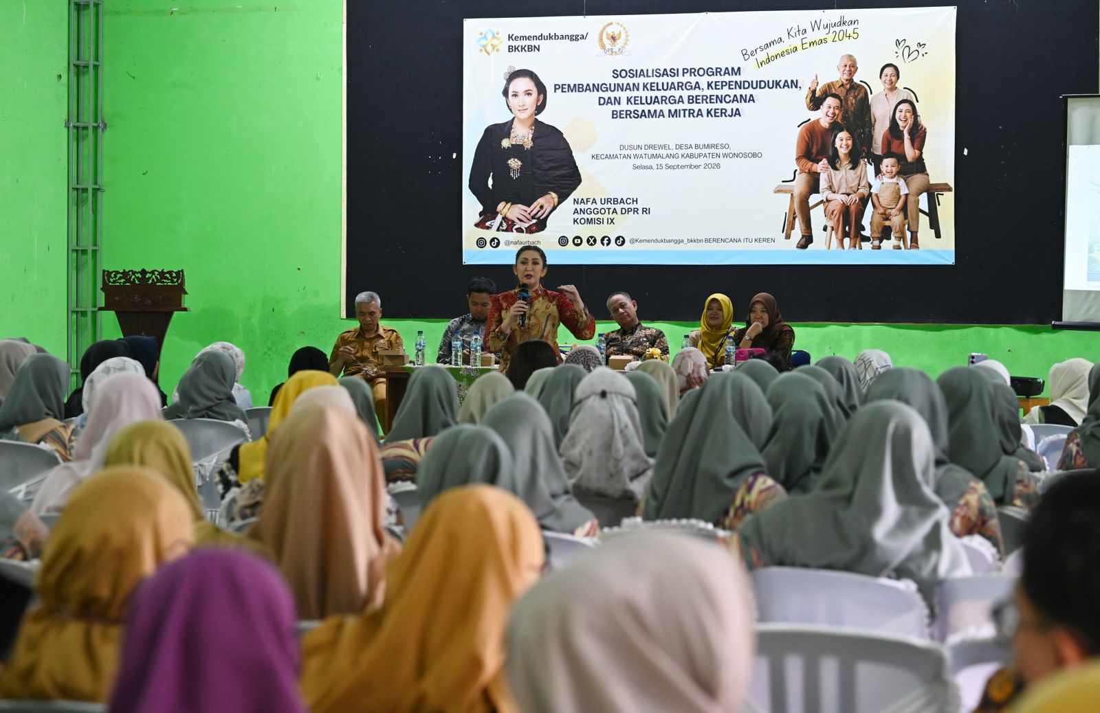 Nafa urbach BKKBN Wonosobo